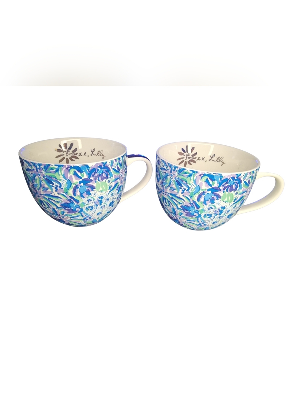 Lilly Pulitzer Mug Set in High Maintenance - Picture 2 of 12